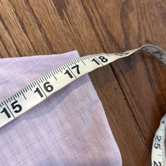 Lost & Wander NWOt Sivan peplum purple tie shoulder tank size L - Picture 6 of 9